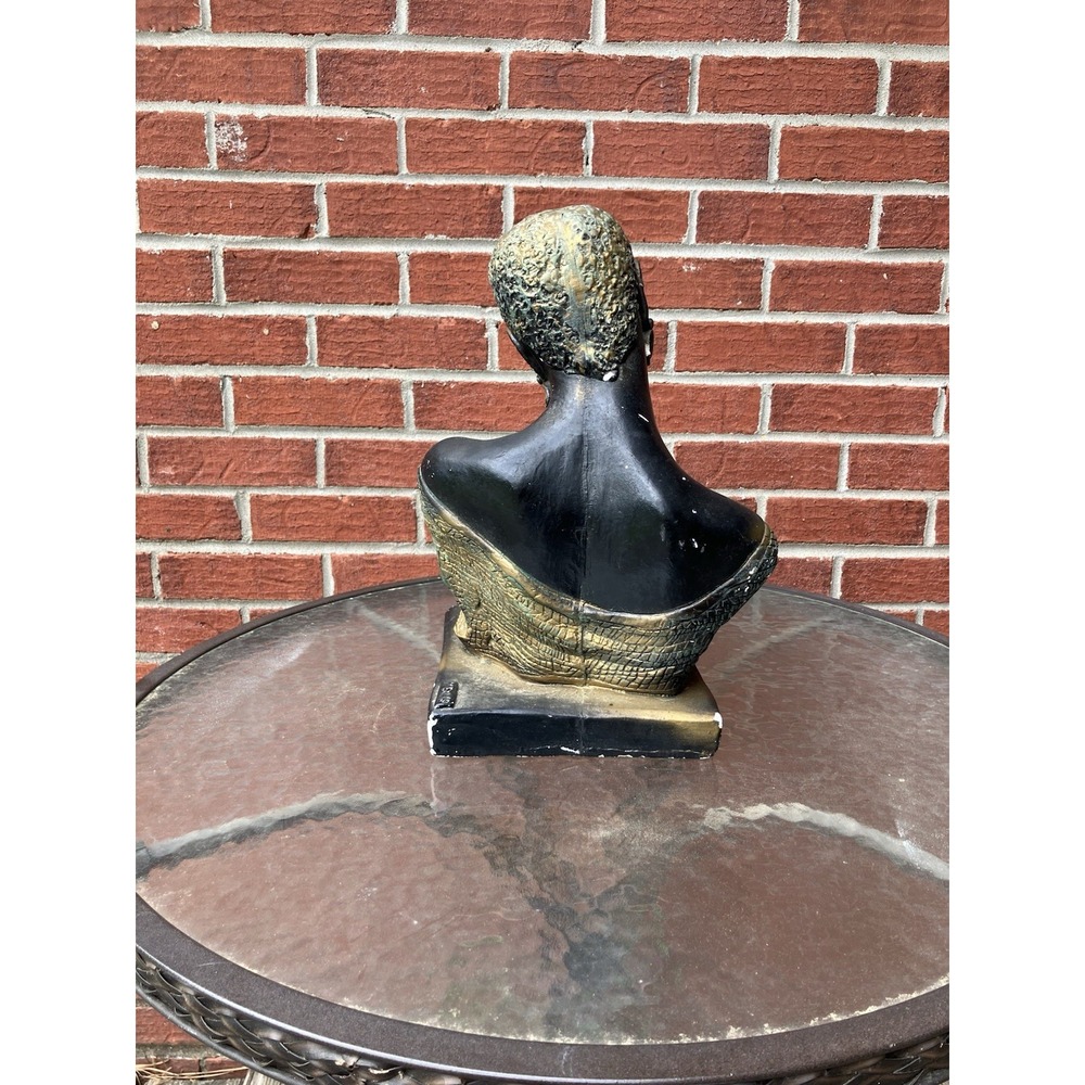 Vtg Austin Sculpture African Mother& Swaddled Baby Alice Ecila Ceramic Mexico - Picture 4 of 7